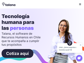 'talana.com' screenshot