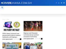 'coverghana.com.gh' screenshot