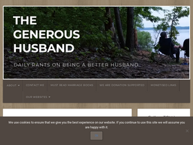 'the-generous-husband.com' screenshot