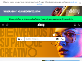 'alamy.es' screenshot