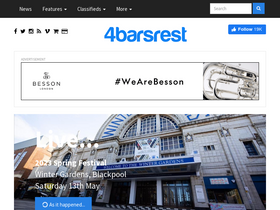 '4barsrest.com' screenshot