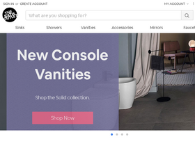 'thebathoutlet.com' screenshot