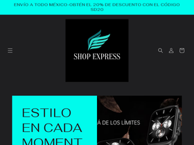shopexpress.com.mx homepage screenshot