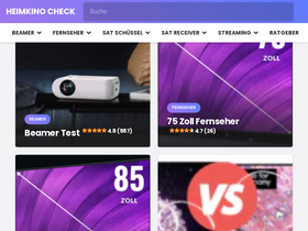 'heimkinocheck.de' screenshot