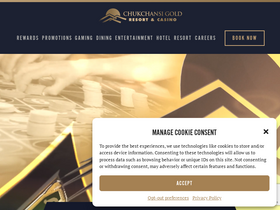 'chukchansigold.com' screenshot
