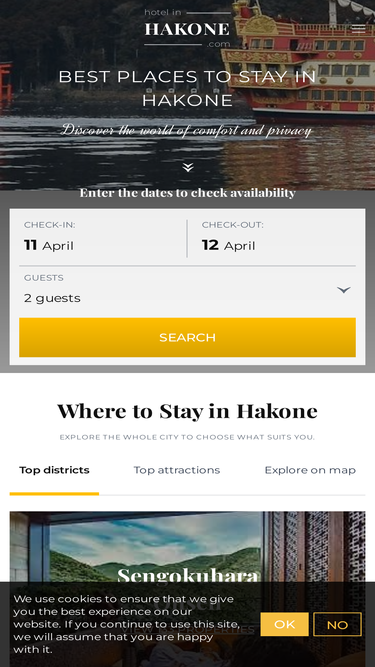 hotelshakone.com