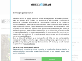 'meppelercourant.nl' screenshot