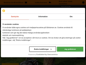 'gardsman.se' screenshot