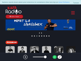 'kafaradyo.com' screenshot