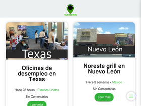 'sucursales.net' screenshot