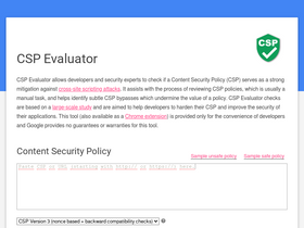 csp-evaluator.withgoogle.com