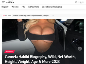 'tellygupshup.com' screenshot