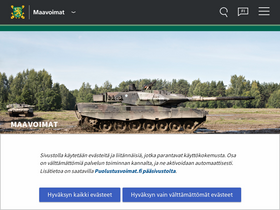 'maavoimat.fi' screenshot