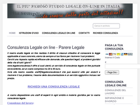 'legaleconsulenza.it' screenshot
