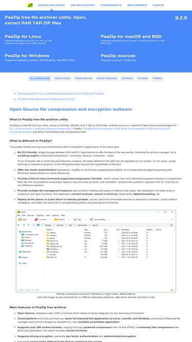 peazip.github.io