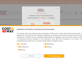 'costway.fr' screenshot