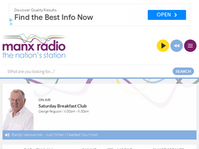'manxradio.com' screenshot
