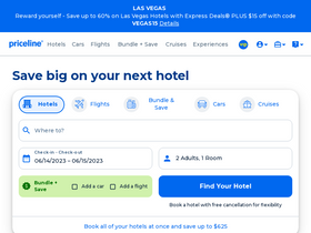 'priceline.com' screenshot