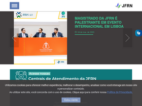 'aplicacoes.jfrn.jus.br' screenshot