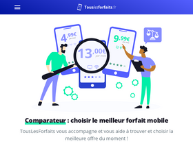 'touslesforfaits.fr' screenshot