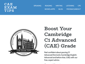 'caeexamtips.com' screenshot