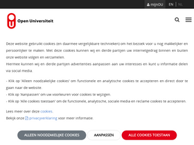 'ou.nl' screenshot