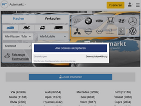 '1a-automarkt.de' screenshot