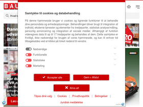 'bauhaus.dk' screenshot