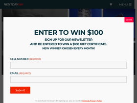 'nextdaykoi.com' screenshot
