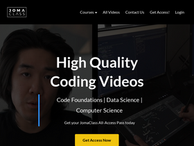 'jomaclass.com' screenshot