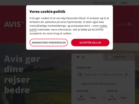 'avis.dk' screenshot