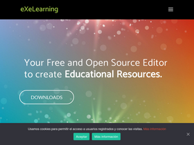 'exelearning.net' screenshot