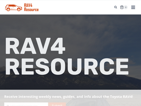 'rav4resource.com' screenshot