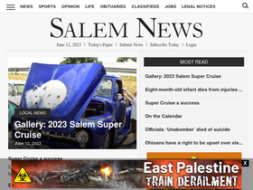 'salemnews.net' screenshot