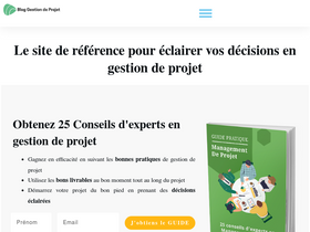 'blog-gestion-de-projet.com' screenshot