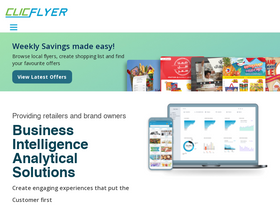 'clicflyer.com' screenshot