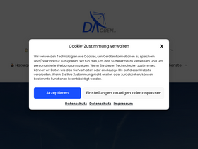 'da-oben.de' screenshot