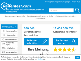 'reifentest.com' screenshot