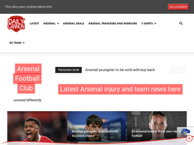 'dailycannon.com' screenshot