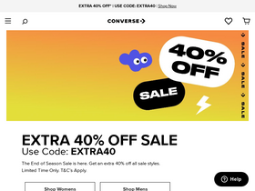 'converse.com.au' screenshot