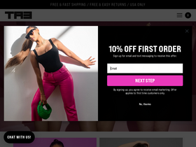 TA3 website screenshot