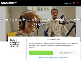 'mam.cz' screenshot