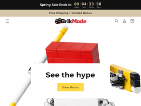 brikmode.com homepage screenshot