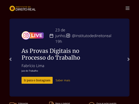 'direitoreal.com.br' screenshot