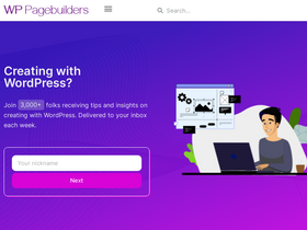 'wppagebuilders.com' screenshot