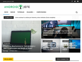'androidjefe.com' screenshot