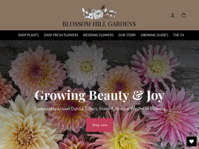 blossomhillgardens.ca homepage screenshot
