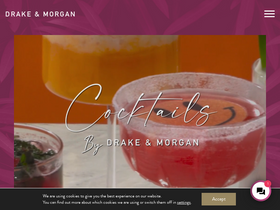 'drakeandmorgan.co.uk' screenshot