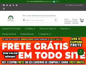 'jardimexotico.com.br' screenshot