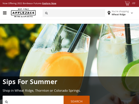 'applejack.com' screenshot